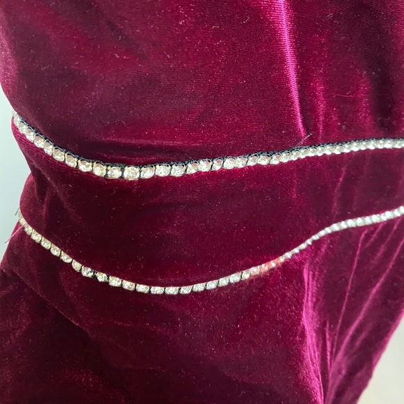 Rare Additions Purple Velvet Dress! - Picture 3 of 4